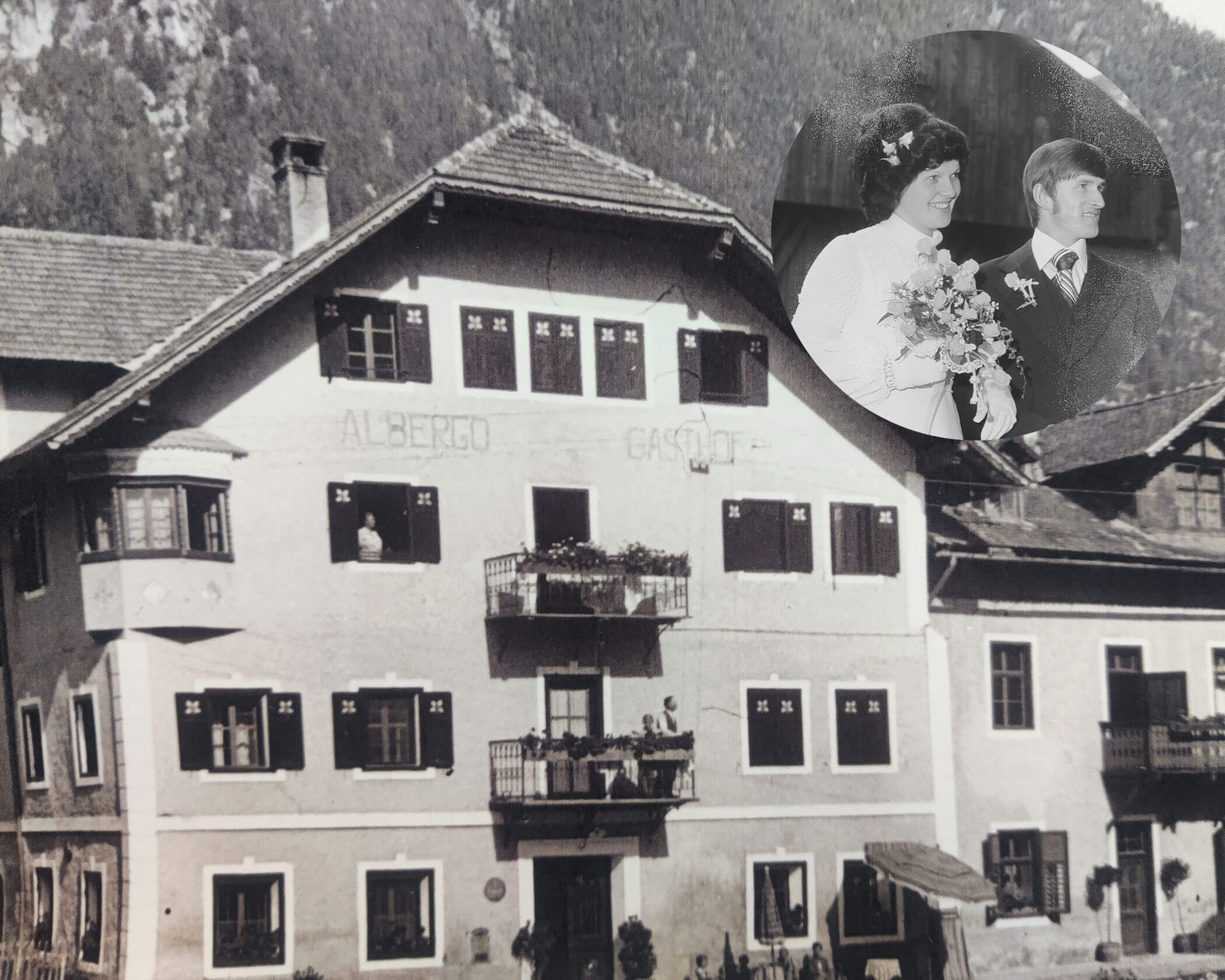 The former Anewandter inn in 1929