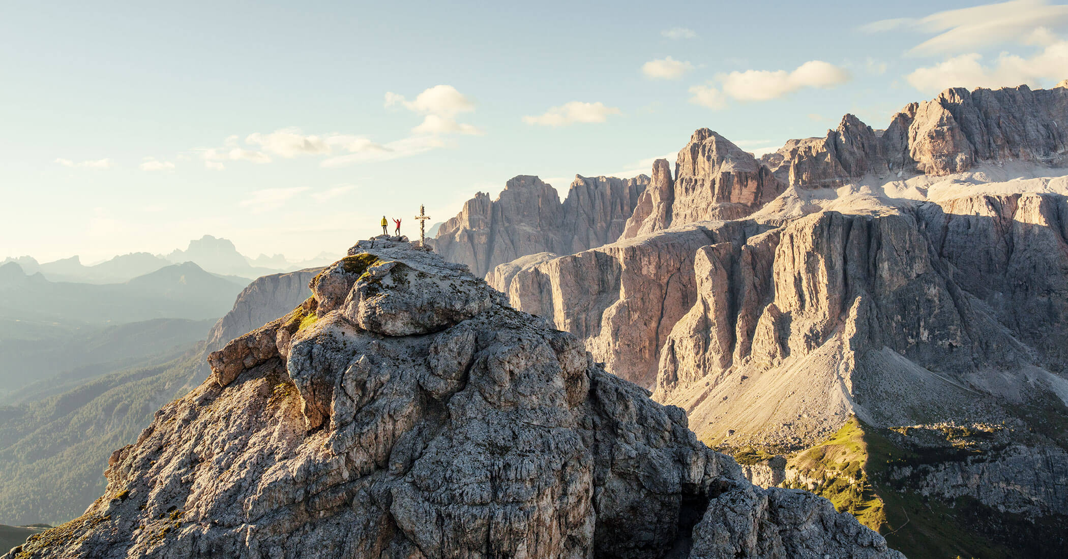 La Cima Cir con una vista mozzafiato sulle montagne altoatesine - Hotel Anewandter