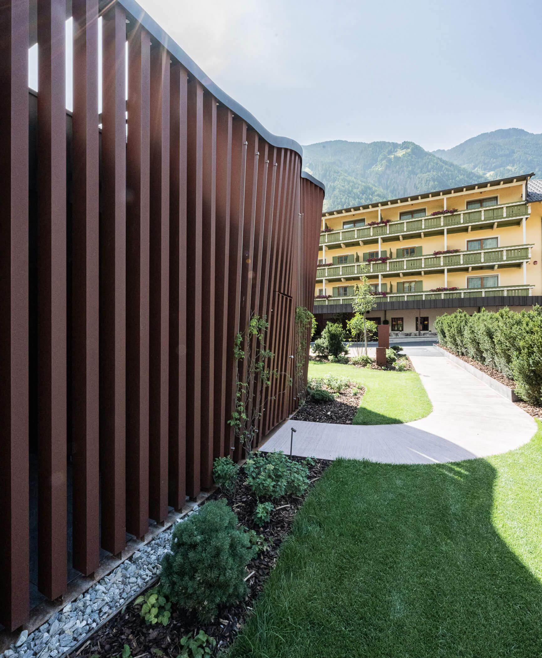 Garten vom Hotel Anewandter