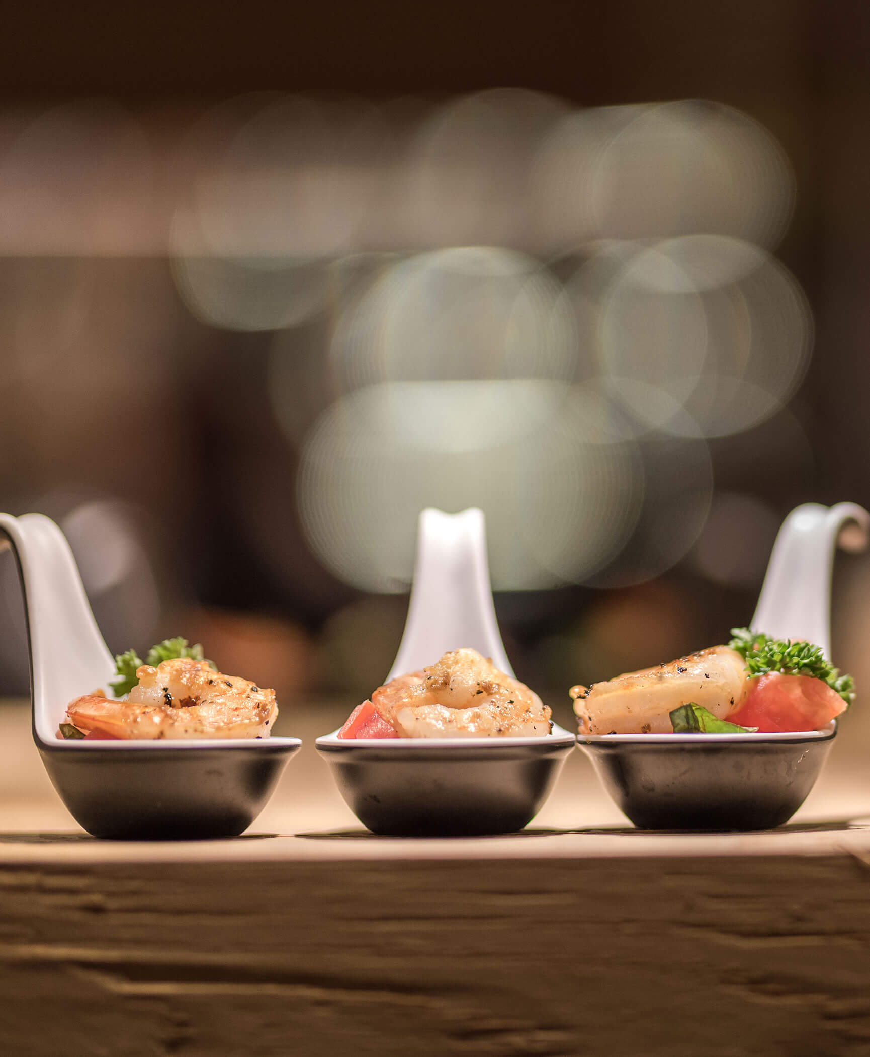 Appetitanreger in einem Löffel - Hotel Anewandter