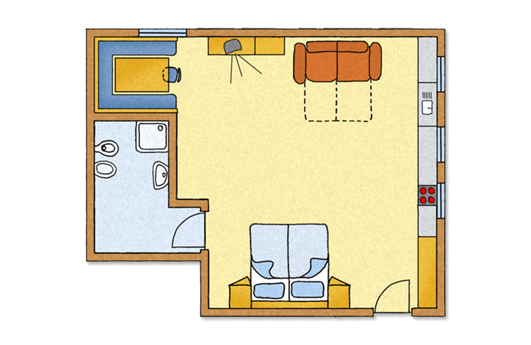 Floor plan Apartment A