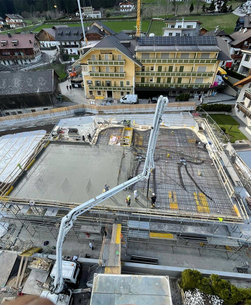 Renovation work at Hotel Anewandter